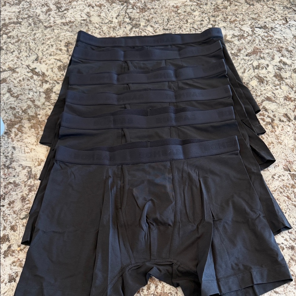 Men's Cotton Modal Blend Boxer Brief 6" 6-Pack